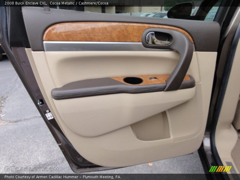 Cocoa Metallic / Cashmere/Cocoa 2008 Buick Enclave CXL