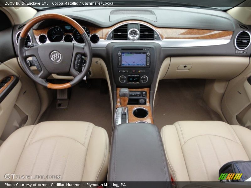 Cocoa Metallic / Cashmere/Cocoa 2008 Buick Enclave CXL