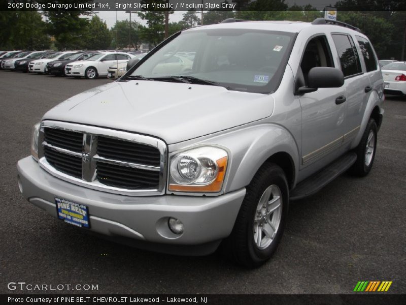 Bright Silver Metallic / Medium Slate Gray 2005 Dodge Durango Limited 4x4