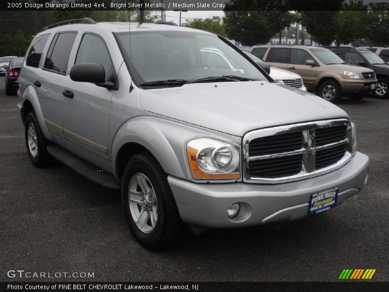 Bright Silver Metallic / Medium Slate Gray 2005 Dodge Durango Limited 4x4