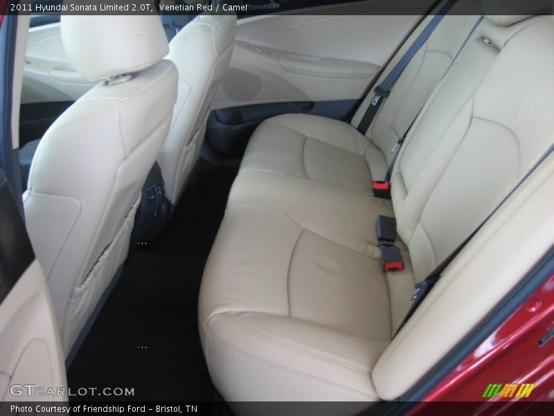 Venetian Red / Camel 2011 Hyundai Sonata Limited 2.0T