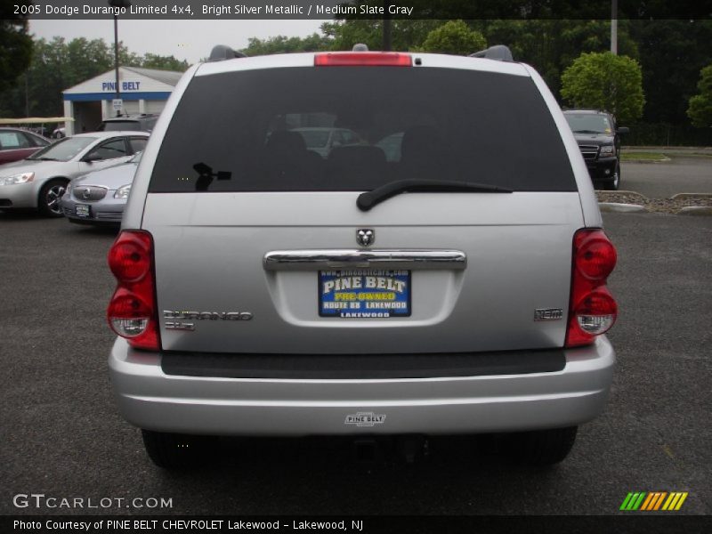 Bright Silver Metallic / Medium Slate Gray 2005 Dodge Durango Limited 4x4