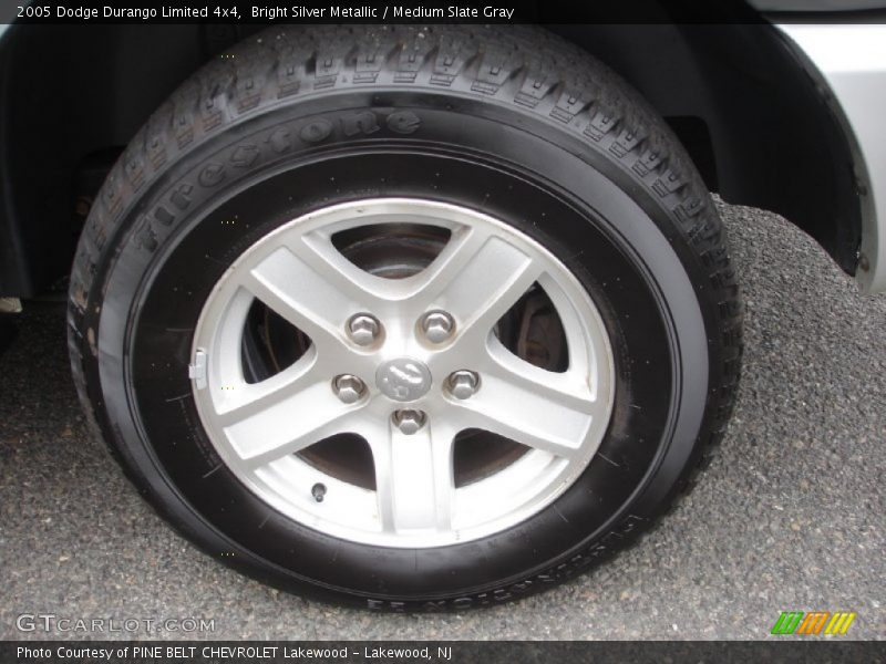 Bright Silver Metallic / Medium Slate Gray 2005 Dodge Durango Limited 4x4