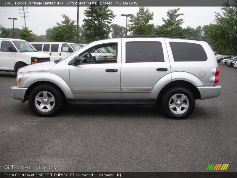 Bright Silver Metallic / Medium Slate Gray 2005 Dodge Durango Limited 4x4