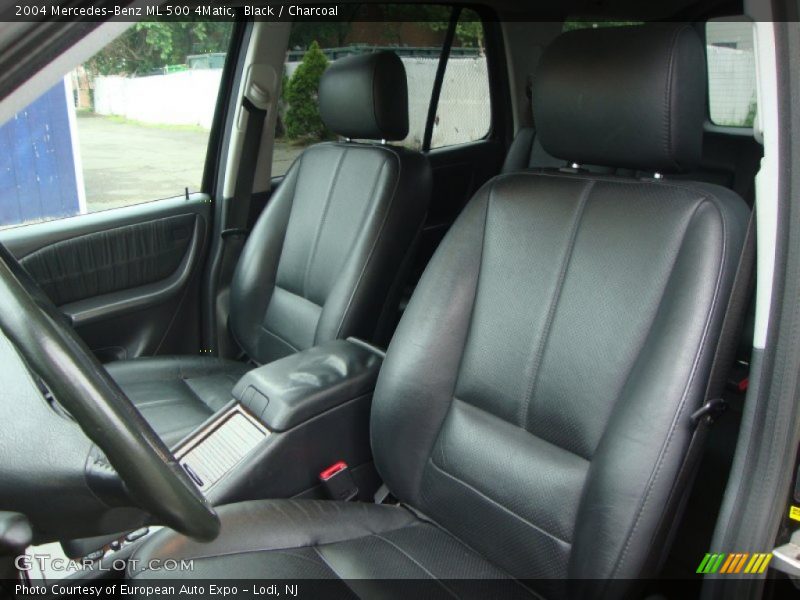  2004 ML 500 4Matic Charcoal Interior