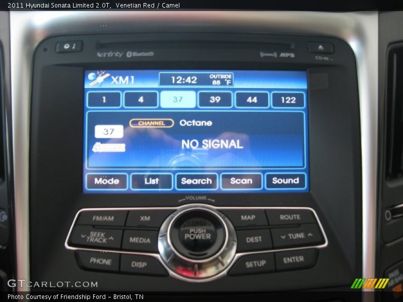 Venetian Red / Camel 2011 Hyundai Sonata Limited 2.0T