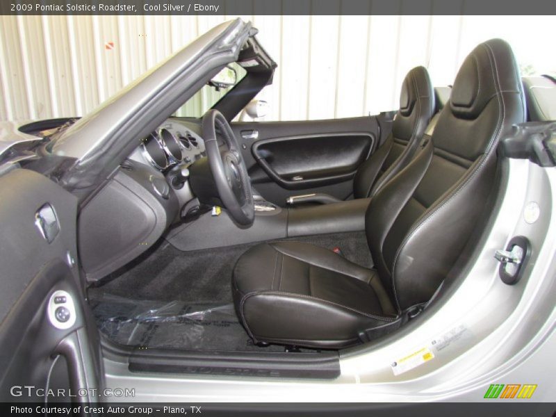  2009 Solstice Roadster Ebony Interior