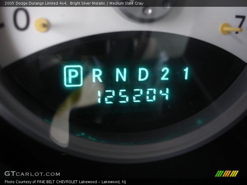 Bright Silver Metallic / Medium Slate Gray 2005 Dodge Durango Limited 4x4