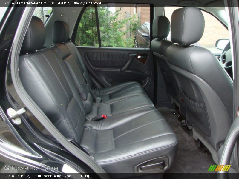  2004 ML 500 4Matic Charcoal Interior
