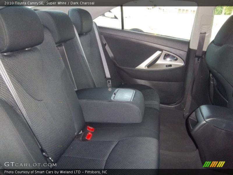Super White / Dark Charcoal 2010 Toyota Camry SE