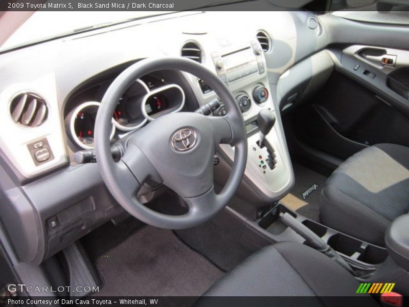 Black Sand Mica / Dark Charcoal 2009 Toyota Matrix S