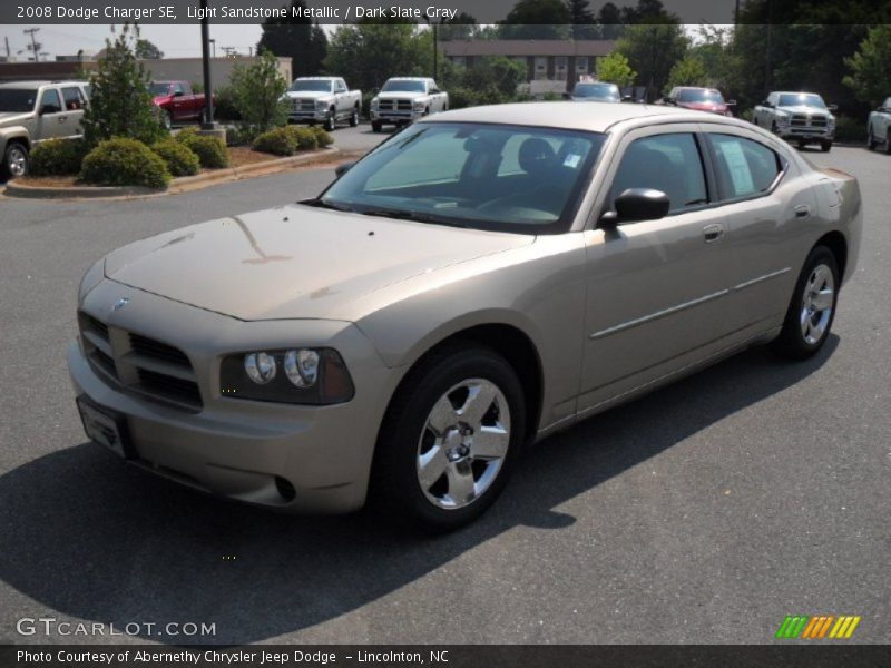 Light Sandstone Metallic / Dark Slate Gray 2008 Dodge Charger SE