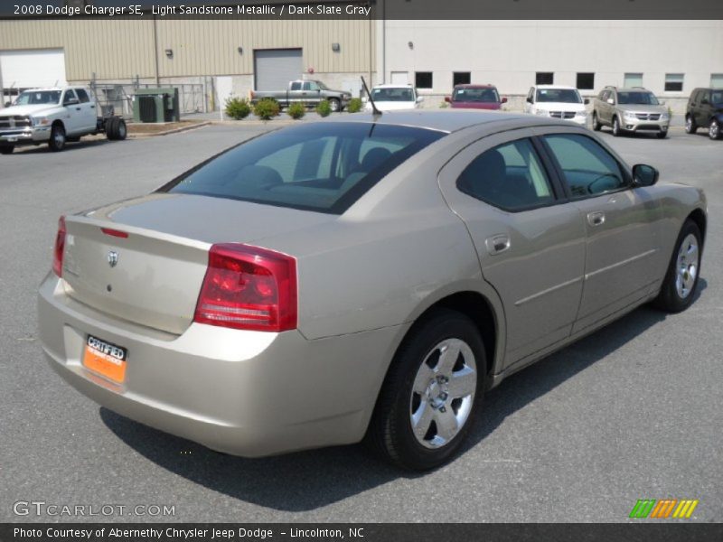 Light Sandstone Metallic / Dark Slate Gray 2008 Dodge Charger SE