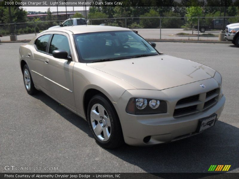 Light Sandstone Metallic / Dark Slate Gray 2008 Dodge Charger SE