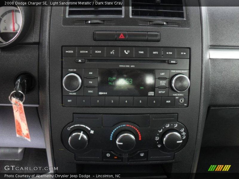 Light Sandstone Metallic / Dark Slate Gray 2008 Dodge Charger SE