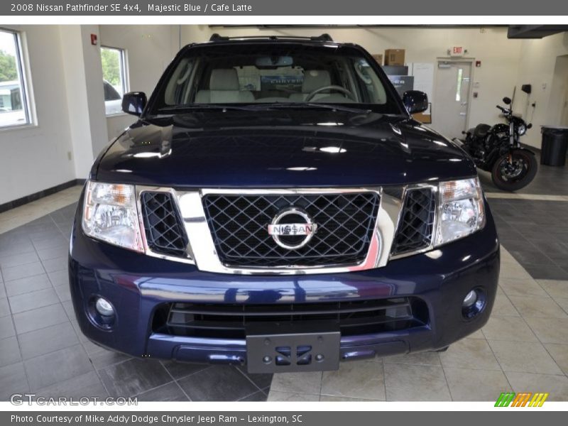 Majestic Blue / Cafe Latte 2008 Nissan Pathfinder SE 4x4