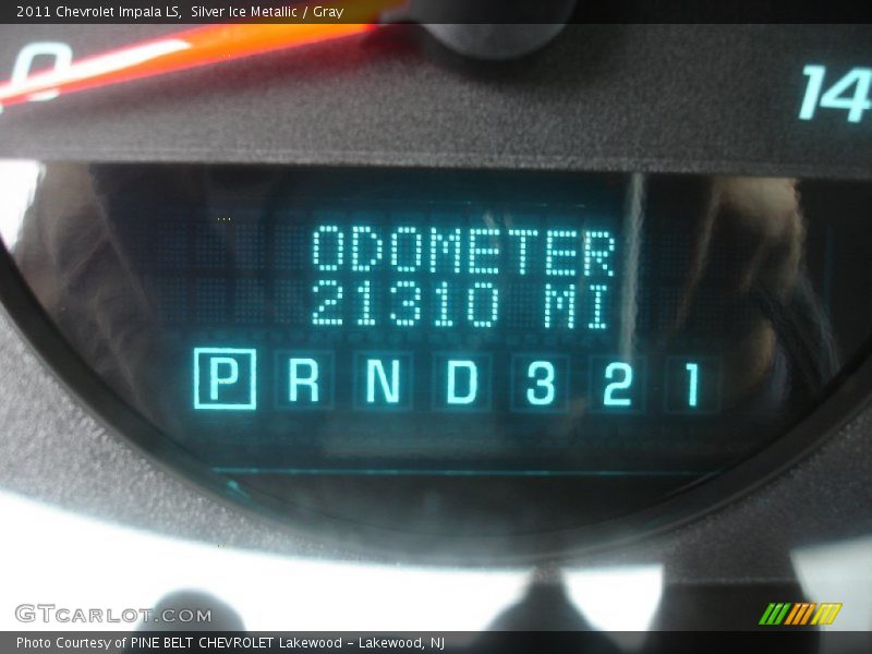 Silver Ice Metallic / Gray 2011 Chevrolet Impala LS