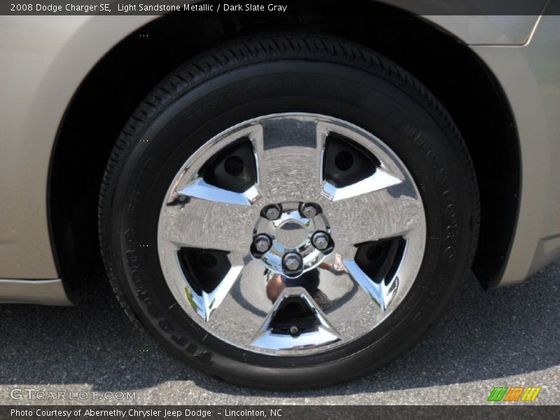 Light Sandstone Metallic / Dark Slate Gray 2008 Dodge Charger SE