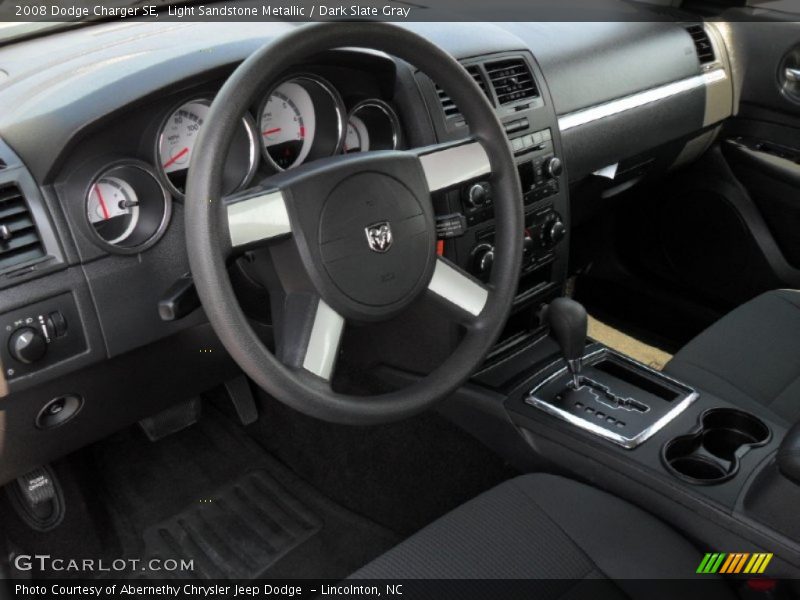 Light Sandstone Metallic / Dark Slate Gray 2008 Dodge Charger SE