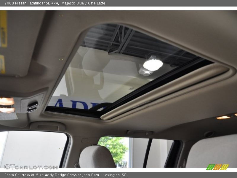 Majestic Blue / Cafe Latte 2008 Nissan Pathfinder SE 4x4