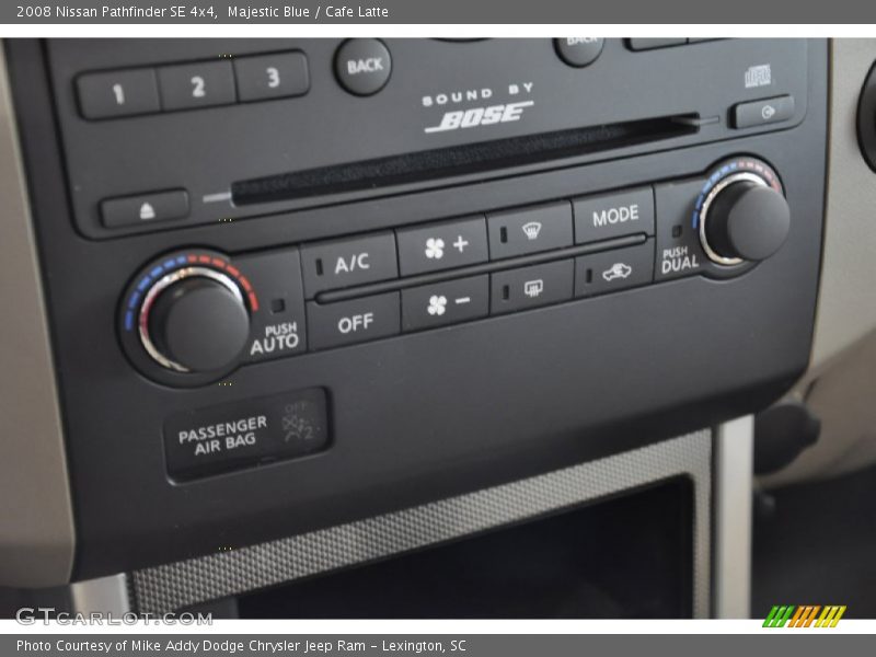 Majestic Blue / Cafe Latte 2008 Nissan Pathfinder SE 4x4