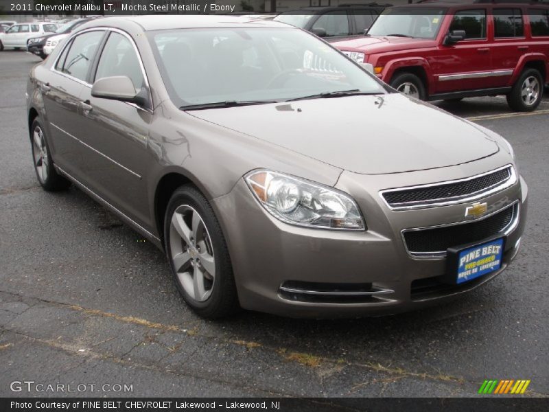 Mocha Steel Metallic / Ebony 2011 Chevrolet Malibu LT