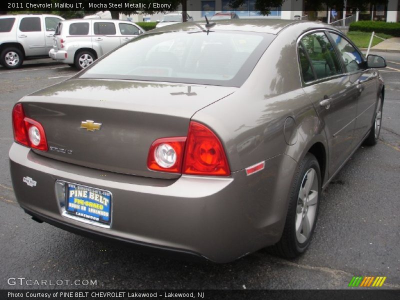 Mocha Steel Metallic / Ebony 2011 Chevrolet Malibu LT