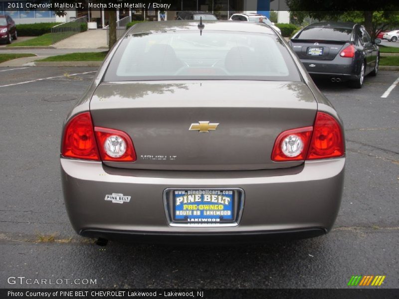 Mocha Steel Metallic / Ebony 2011 Chevrolet Malibu LT