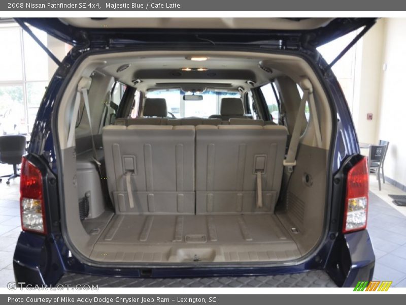 Majestic Blue / Cafe Latte 2008 Nissan Pathfinder SE 4x4