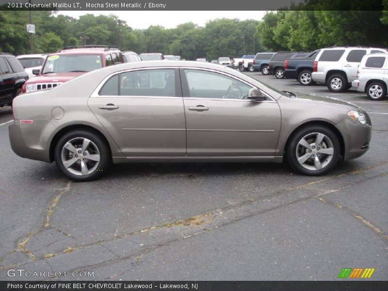 Mocha Steel Metallic / Ebony 2011 Chevrolet Malibu LT