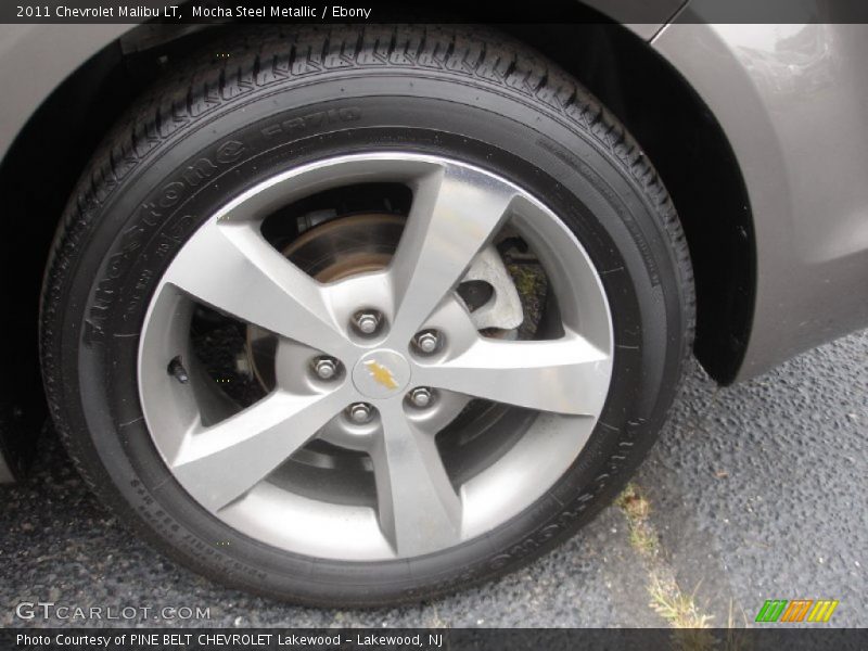 Mocha Steel Metallic / Ebony 2011 Chevrolet Malibu LT