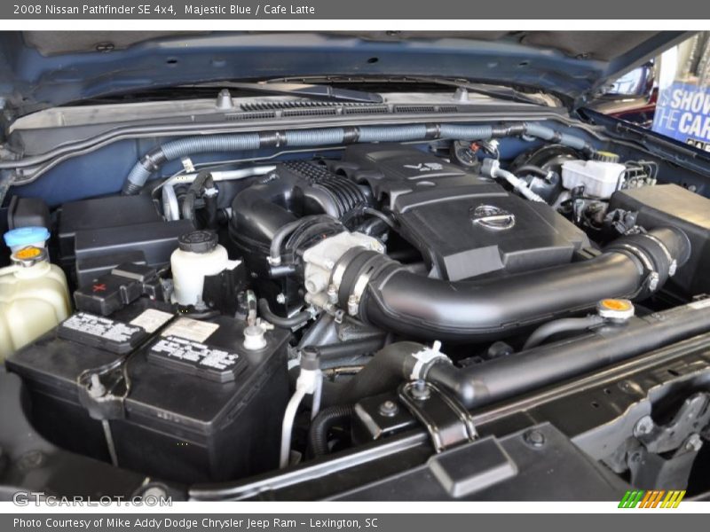 Majestic Blue / Cafe Latte 2008 Nissan Pathfinder SE 4x4