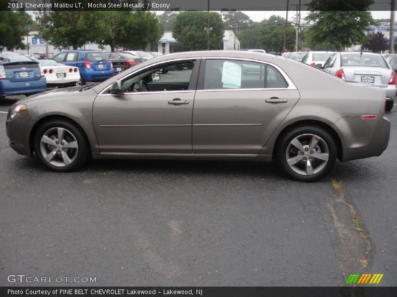 Mocha Steel Metallic / Ebony 2011 Chevrolet Malibu LT