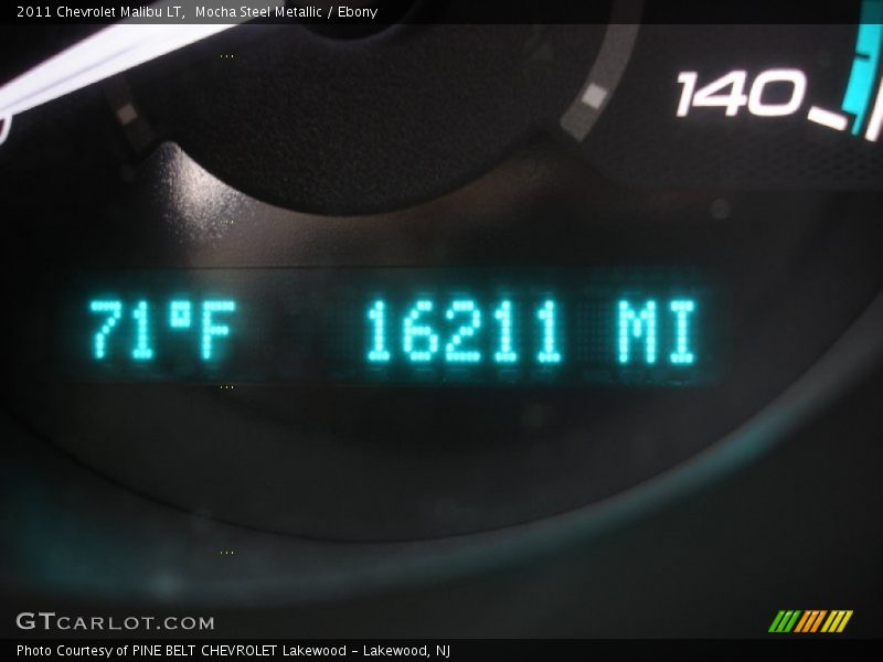Mocha Steel Metallic / Ebony 2011 Chevrolet Malibu LT