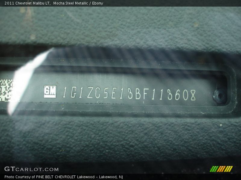 Mocha Steel Metallic / Ebony 2011 Chevrolet Malibu LT