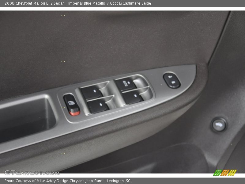 Imperial Blue Metallic / Cocoa/Cashmere Beige 2008 Chevrolet Malibu LTZ Sedan