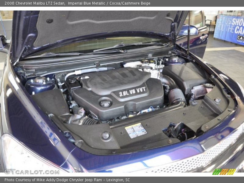 Imperial Blue Metallic / Cocoa/Cashmere Beige 2008 Chevrolet Malibu LTZ Sedan