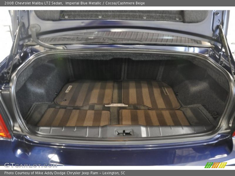 Imperial Blue Metallic / Cocoa/Cashmere Beige 2008 Chevrolet Malibu LTZ Sedan