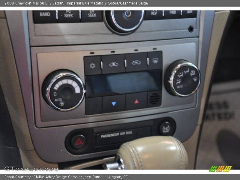 Imperial Blue Metallic / Cocoa/Cashmere Beige 2008 Chevrolet Malibu LTZ Sedan
