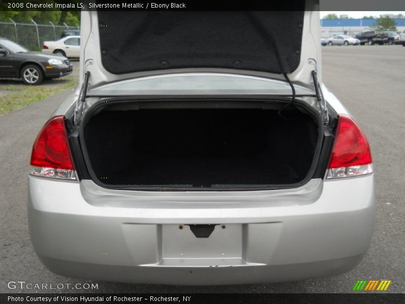 Silverstone Metallic / Ebony Black 2008 Chevrolet Impala LS