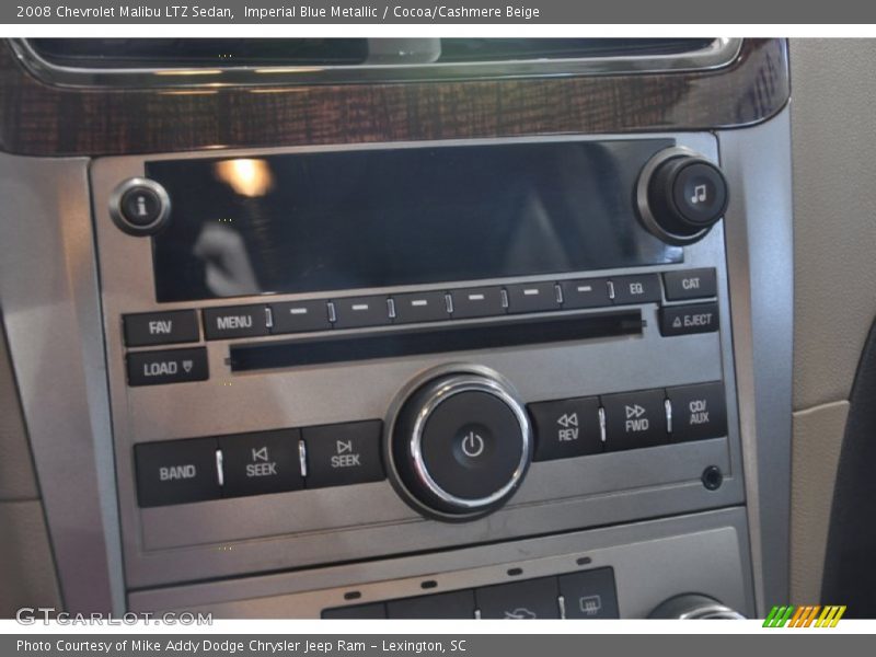 Imperial Blue Metallic / Cocoa/Cashmere Beige 2008 Chevrolet Malibu LTZ Sedan