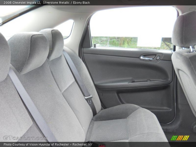 Silverstone Metallic / Ebony Black 2008 Chevrolet Impala LS