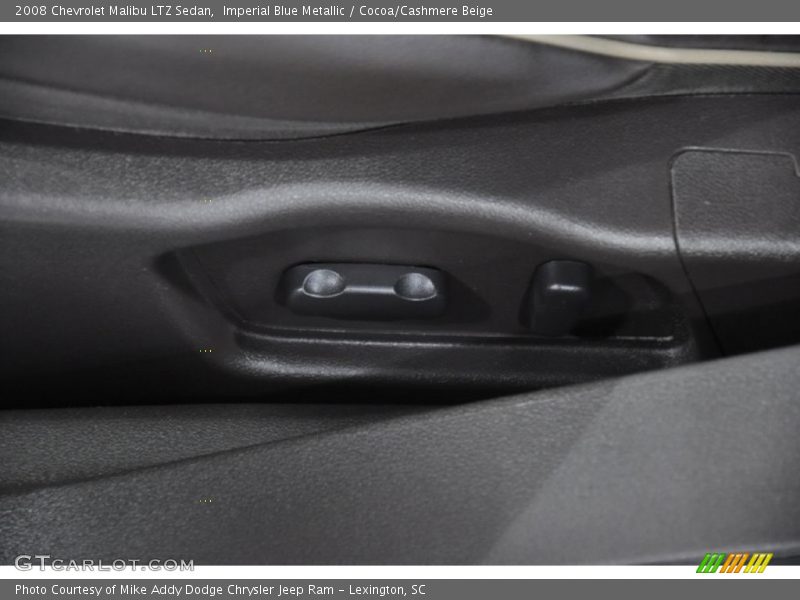 Imperial Blue Metallic / Cocoa/Cashmere Beige 2008 Chevrolet Malibu LTZ Sedan