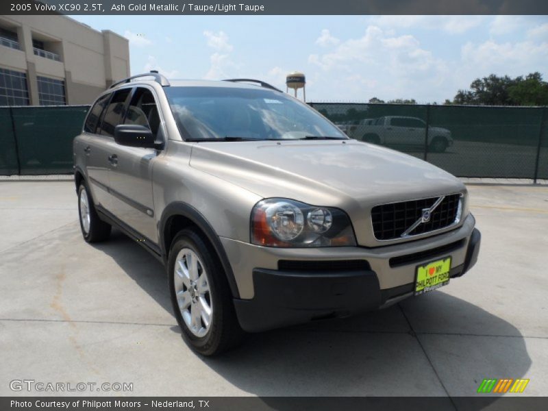 Ash Gold Metallic / Taupe/Light Taupe 2005 Volvo XC90 2.5T