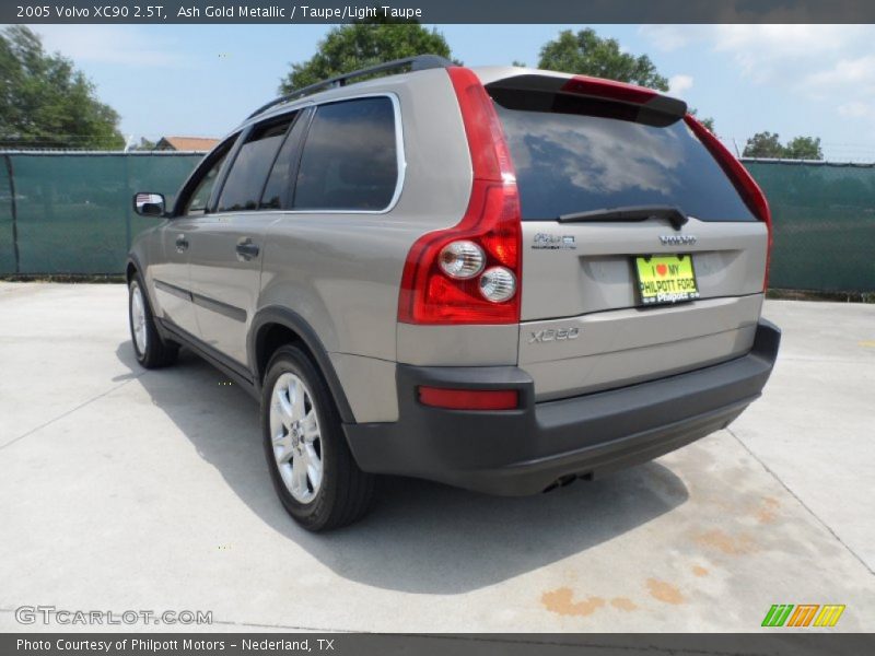 Ash Gold Metallic / Taupe/Light Taupe 2005 Volvo XC90 2.5T