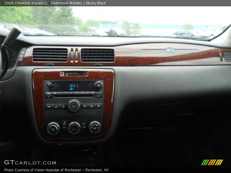 Silverstone Metallic / Ebony Black 2008 Chevrolet Impala LS