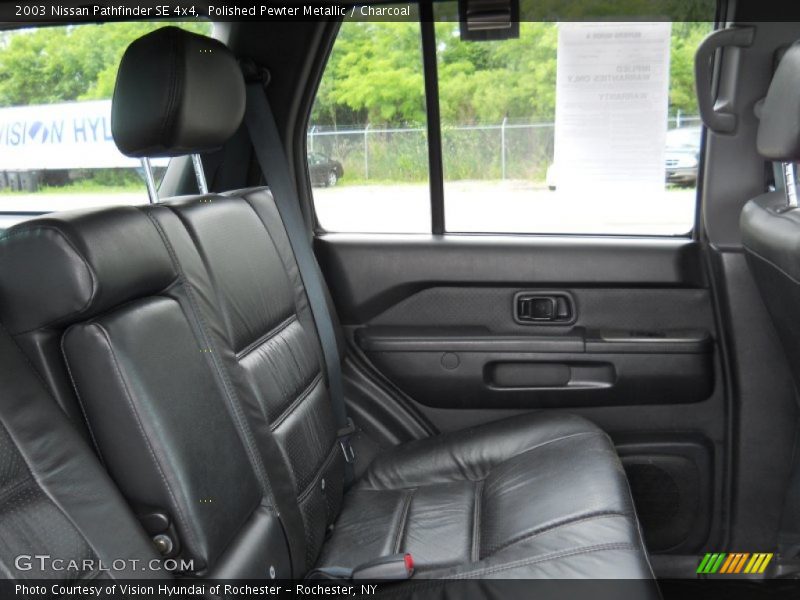 Polished Pewter Metallic / Charcoal 2003 Nissan Pathfinder SE 4x4