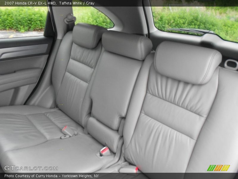 Taffeta White / Gray 2007 Honda CR-V EX-L 4WD