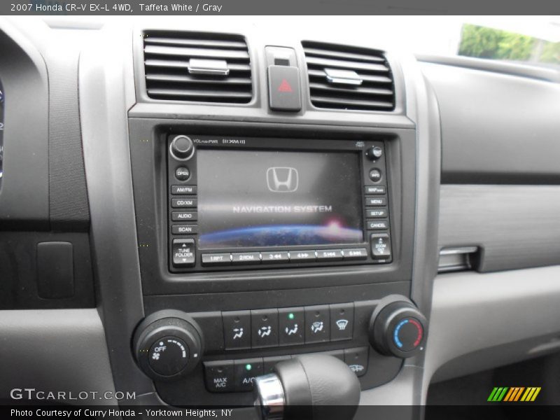 Taffeta White / Gray 2007 Honda CR-V EX-L 4WD