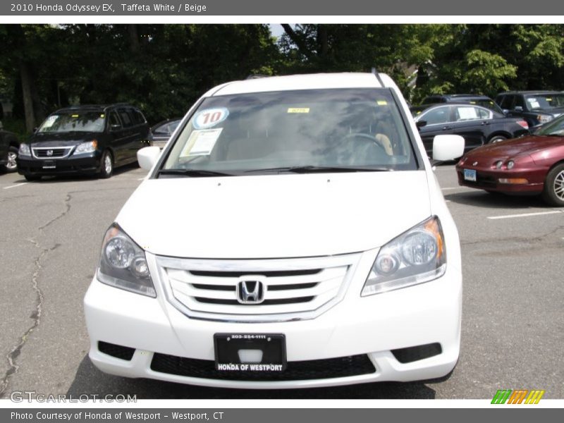 Taffeta White / Beige 2010 Honda Odyssey EX